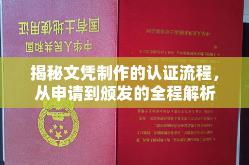 马村揭秘文凭制作的认证流程，从申请到颁发的全程解析