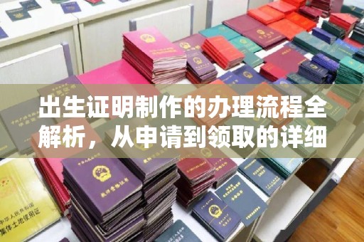 马村出生证明制作的办理流程全解析，从申请到领取的详细指南