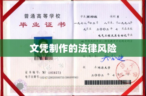马村文凭制作的法律风险