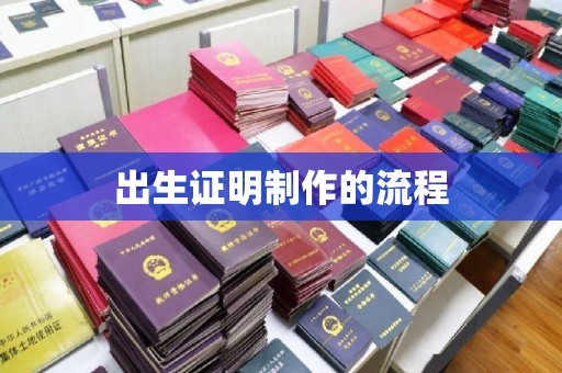 马村出生证明制作的流程